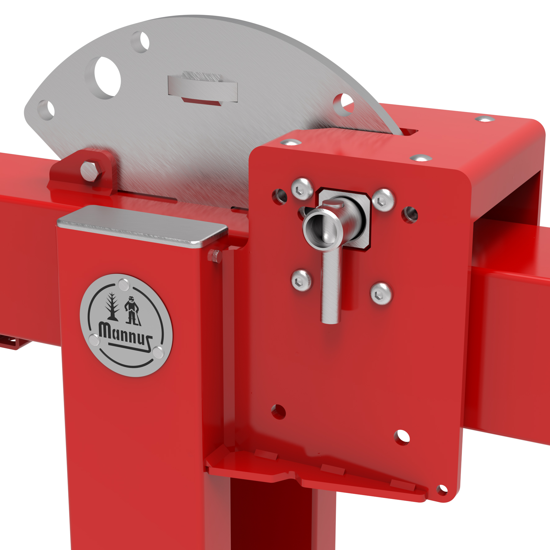 Wegesperre WES 350 – Schranke mit Doppel-Hub-Gasdruckfedersystem