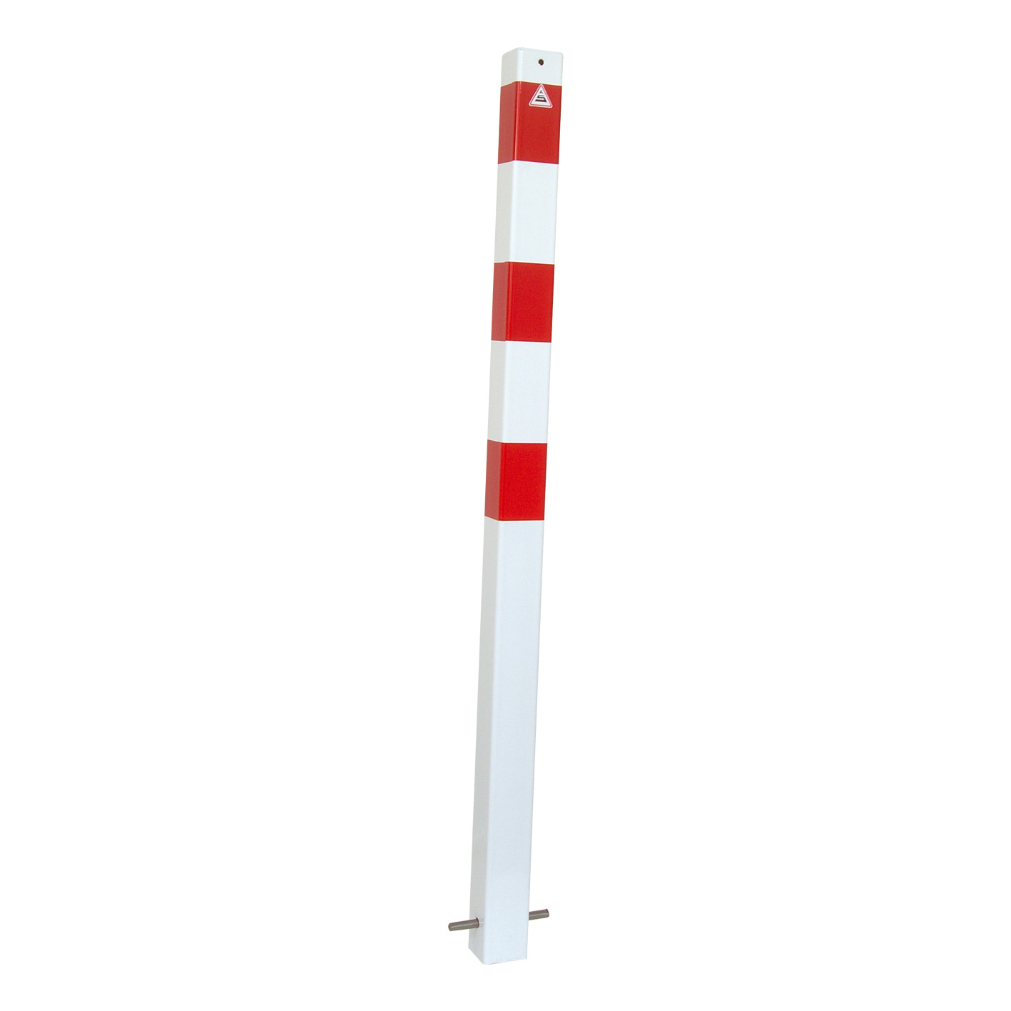 Absperrpfosten 70 x 70 mm ortsfest zum Einbetonieren