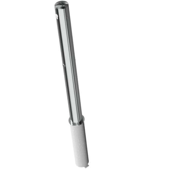 Edelstahlpfosten Ø 76 mm ohne Ziernut