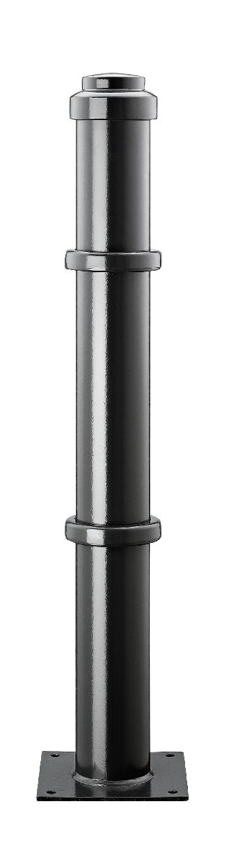 Absperrpfosten ¢ 76 mm aus Aluminium