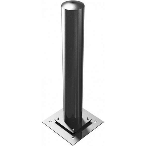 Absperrpoller  Stahlrohr Ø 152 x 3,2 mm ortsfest für Dübelbefestigung