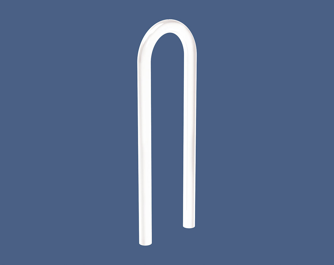 Fahrradbügel in Büroklammerform Ø 50 mm