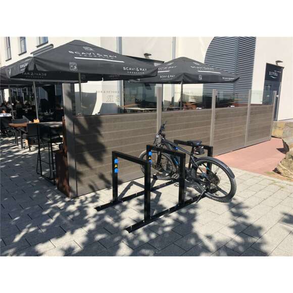 E-Bike - Anlehnbügel 3er Reihenanlage