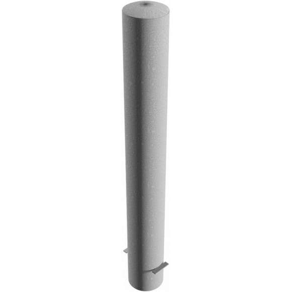Absperrpoller  Stahlrohr Ø 152 x 3,2 mm ortsfest zum Einbetonieren