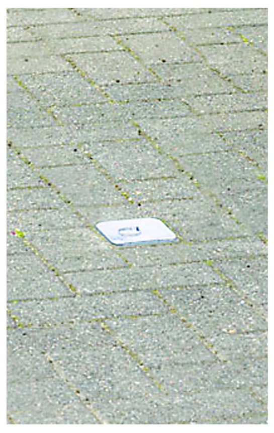 Absperrpfosten 70 x 70 mm aus Aluminium