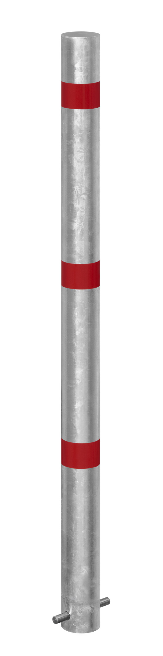 Absperrpfosten ¢ 61 mm aus Stahl