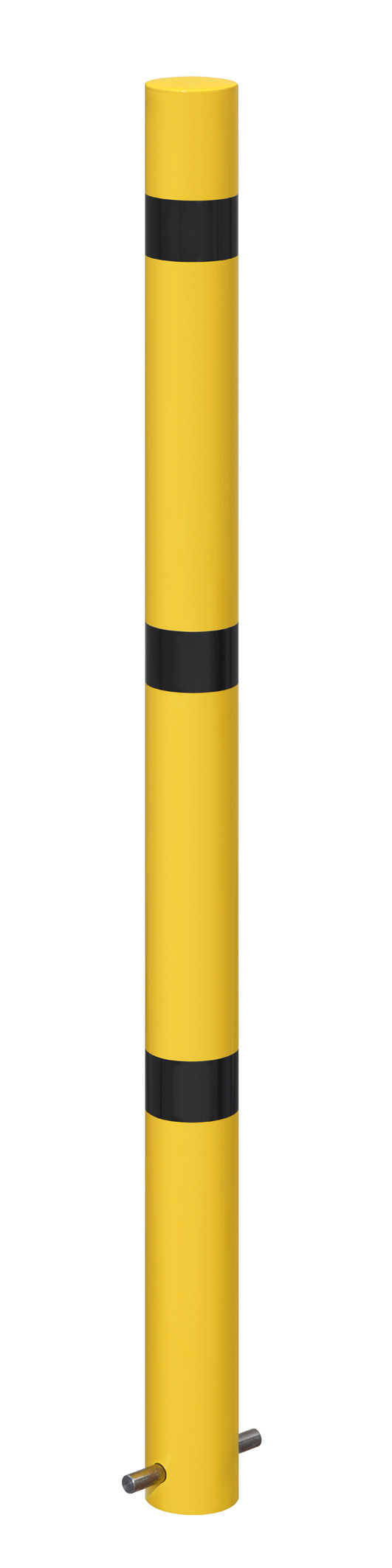 Absperrpfosten ¢ 61 mm aus Stahl