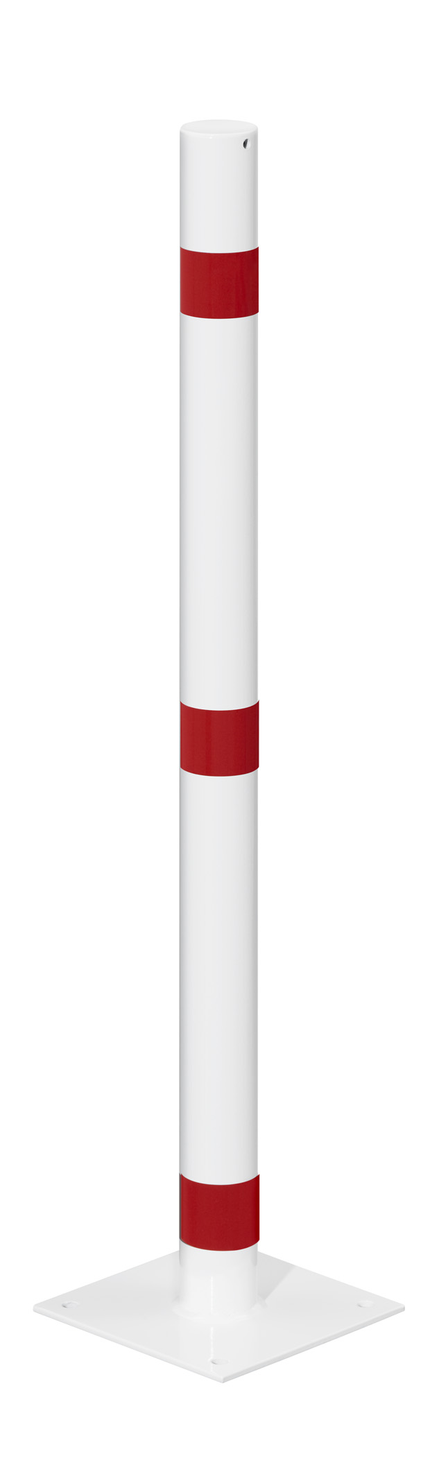 Absperrpfosten ¢ 61 mm aus Stahl
