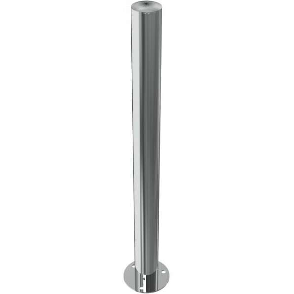 Edelstahlpfosten Ø 76 mm ohne Ziernut