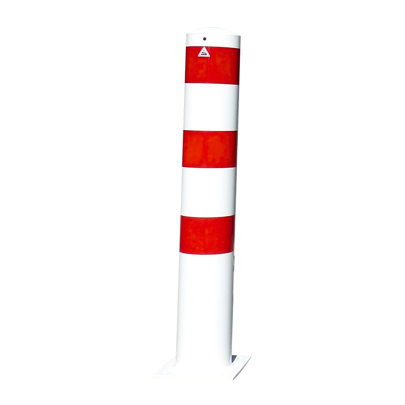 Absperrpoller  Stahlrohr Ø 273 x 5 mm ortsfest für Dübelbefestigung