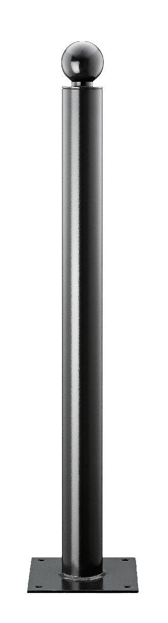 Absperrpfosten ¢ 76 mm aus Aluminium