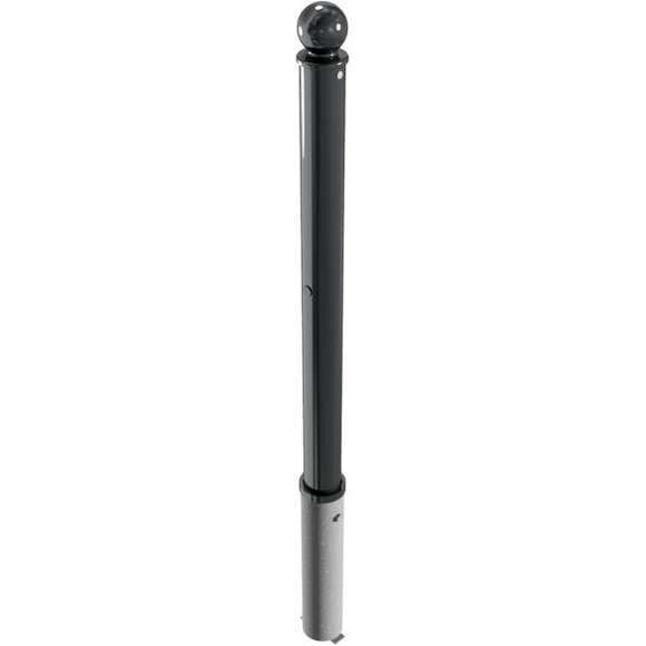 Absperr-Stilpfosten Serie 474B Ø 76 mm