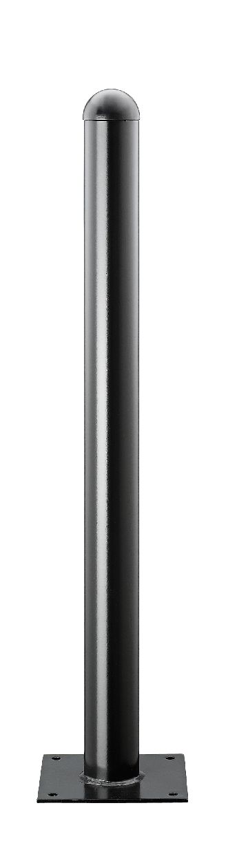 Absperrpfosten ¢ 76 mm aus Aluminium