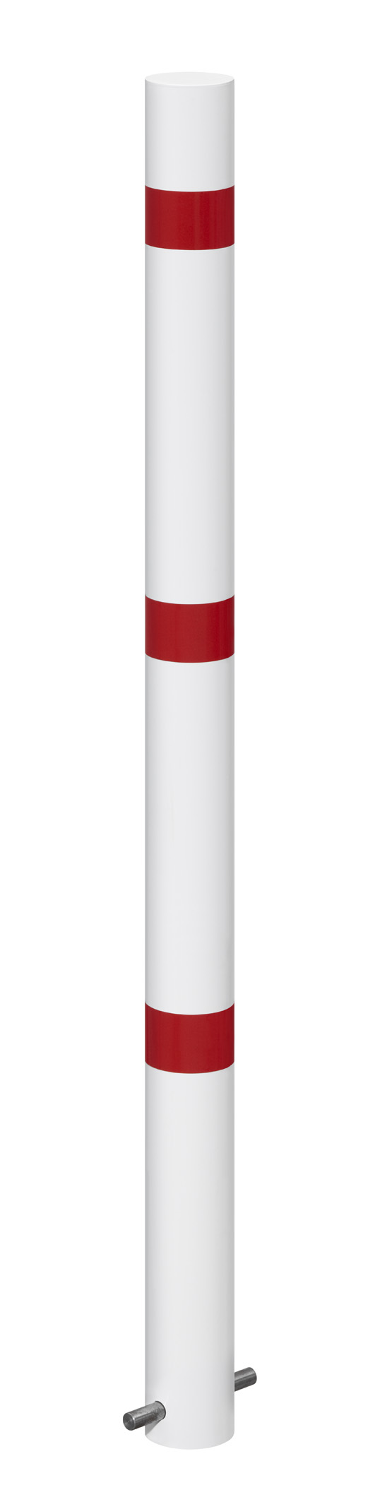 Absperrpfosten ¢ 61 mm aus Stahl