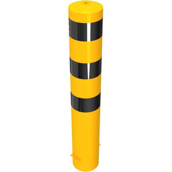 Absperrpoller  Stahlrohr Ø 193 x 3,6 mm ortsfest zum Einbetonieren