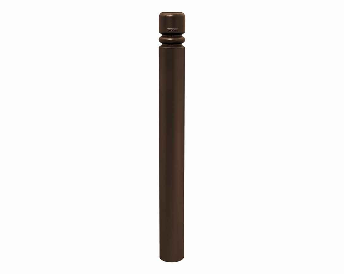Absperrpfosten Stahlrohr Ø 108 x 2,9 mm ortsfest zum Einbetonieren