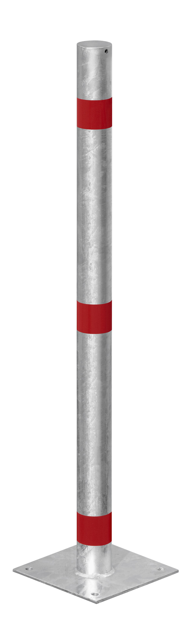 Absperrpfosten ¢ 61 mm aus Stahl