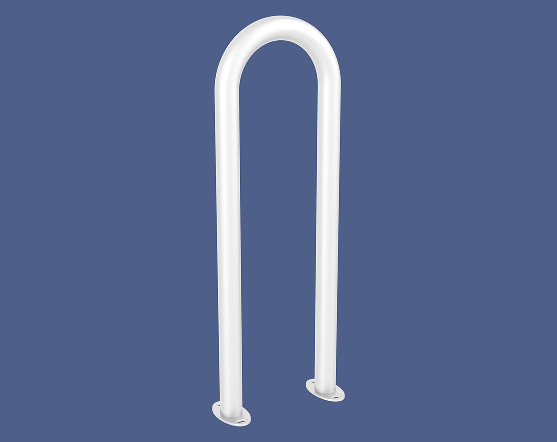Fahrradbügel in Büroklammerform Ø 50 mm