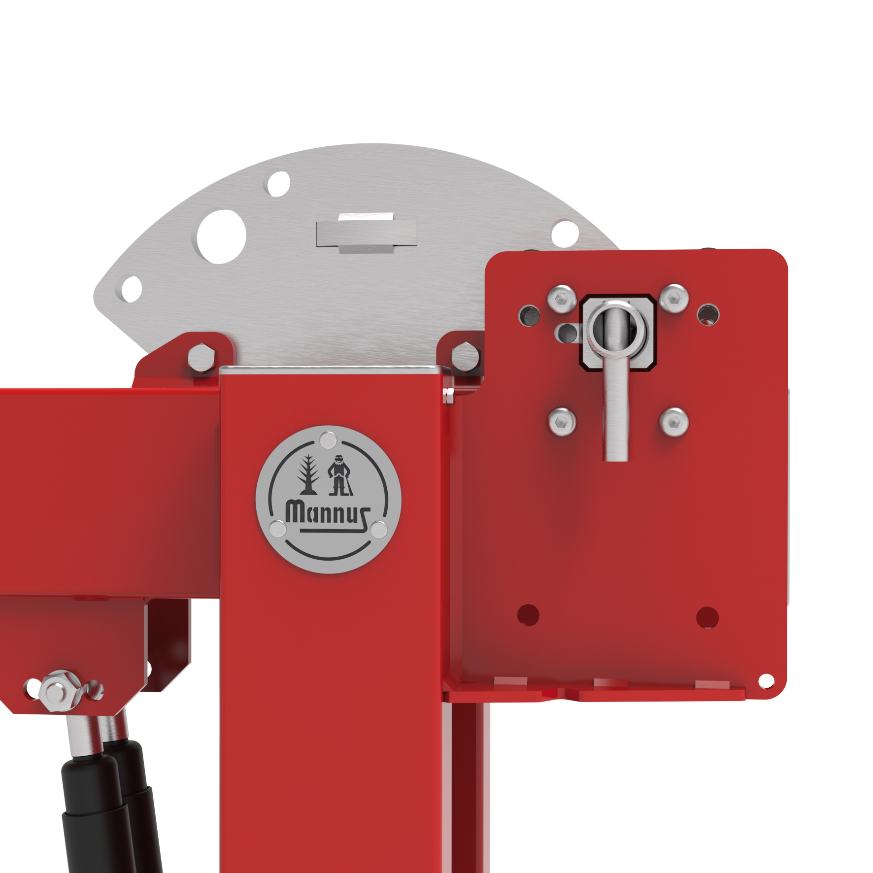 Wegesperre WES 350 – Schranke mit Doppel-Hub-Gasdruckfedersystem
