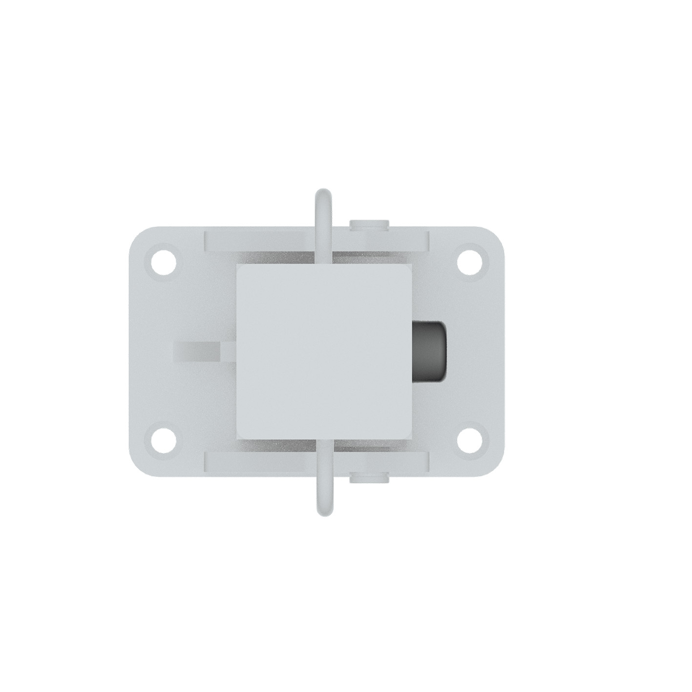 Absperrpfosten 70 x 70 mm ortsfest zum Einbetonieren