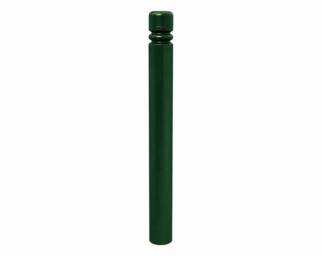 Absperrpfosten Stahlrohr Ø 108 x 2,9 mm ortsfest zum Einbetonieren