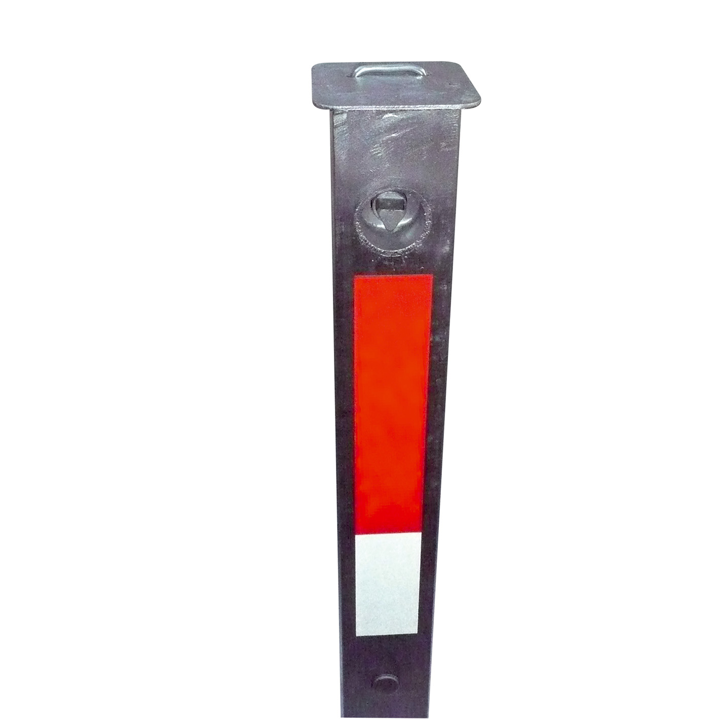 Absperrpfosten 70 x 70 mm ortsfest zum Einbetonieren