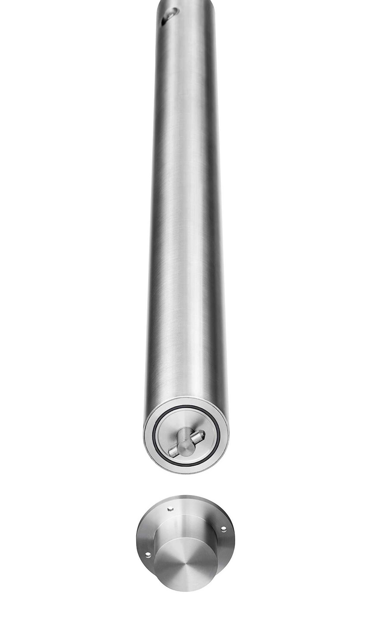Absperrpfosten ¢ 76 mm Edelstahl Easy-Twist