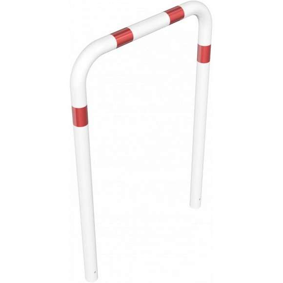 Abweisebügel Ø 76 x 2,6 mm ohne Querholm zum Einbetonieren