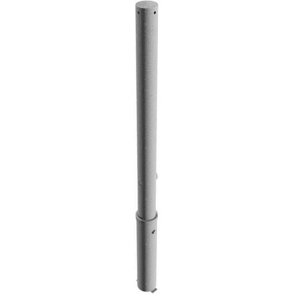 Absperrpfosten Stahlrohr Ø 76 x 2,6 mm herausnehmbar mit Dreikantverschluss