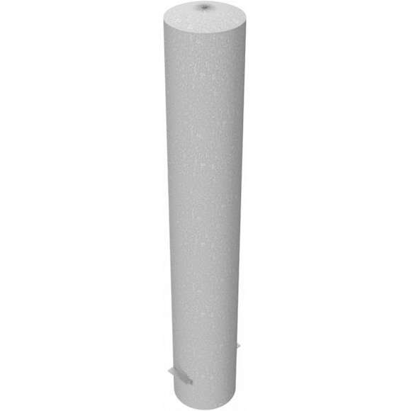 Absperrpoller  Stahlrohr Ø 193 x 3,6 mm ortsfest zum Einbetonieren