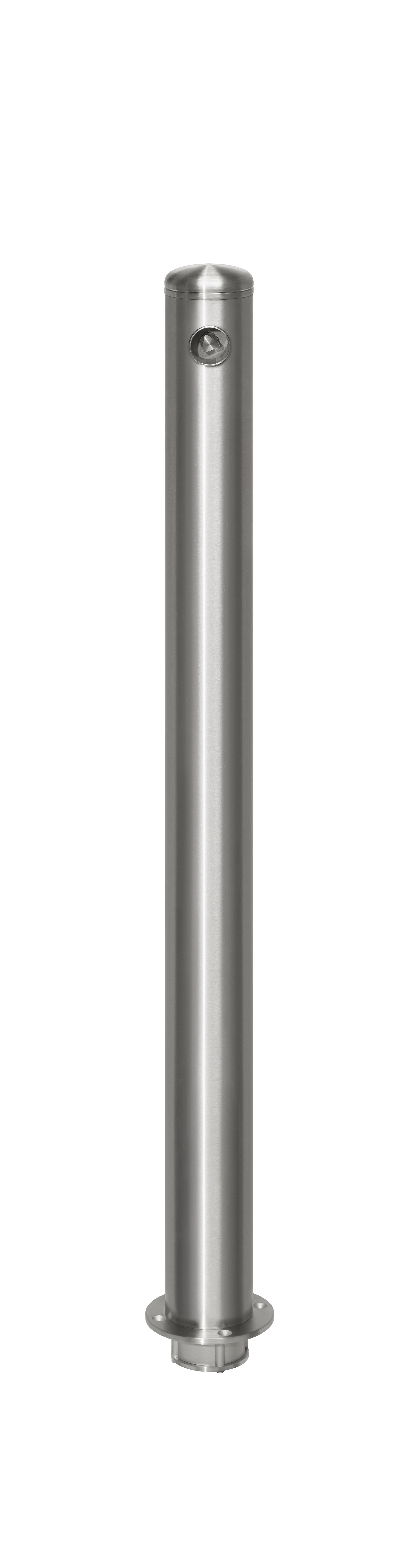 Absperrpfosten ¢ 76 mm Edelstahl Easy-Twist