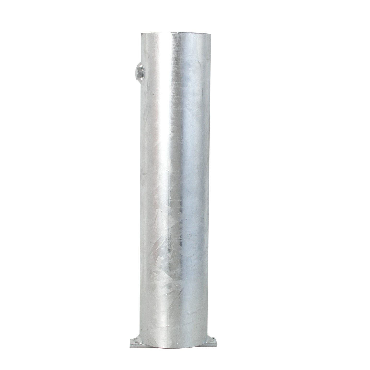 Absperrpfosten Stahlrohr Ø 76 x 2,6 mm ortsfest zum Einbetonieren
