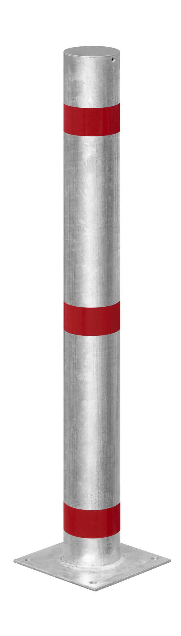 Absperrpfosten ¢ 102 mm aus Stahl